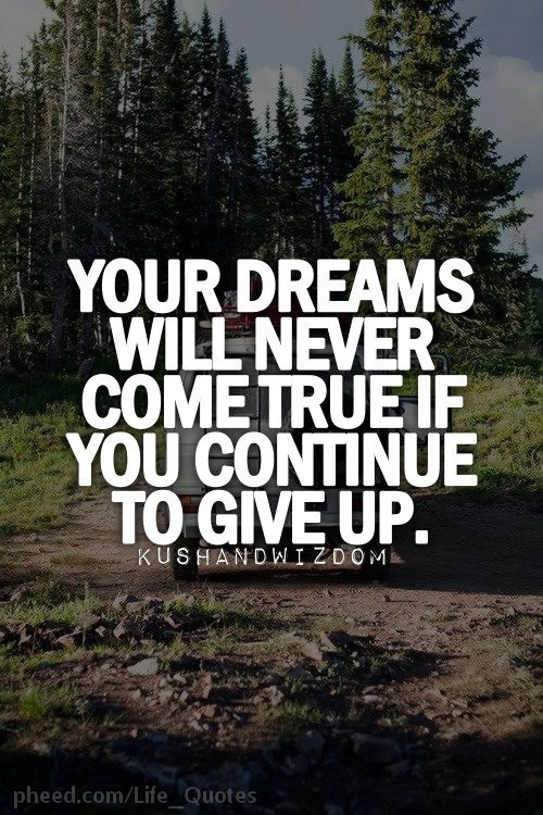 Never Give Up In Life Quotes
 I Give Up Life Quotes QuotesGram