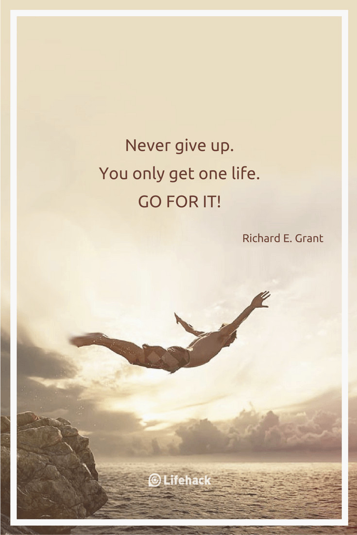 Never Give Up In Life Quotes
 25 Never Give Up Quotes About Perseverance
