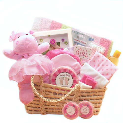 New Baby Gift Delivery
 For a Precious New Baby Girl Gift Basket Great Shower