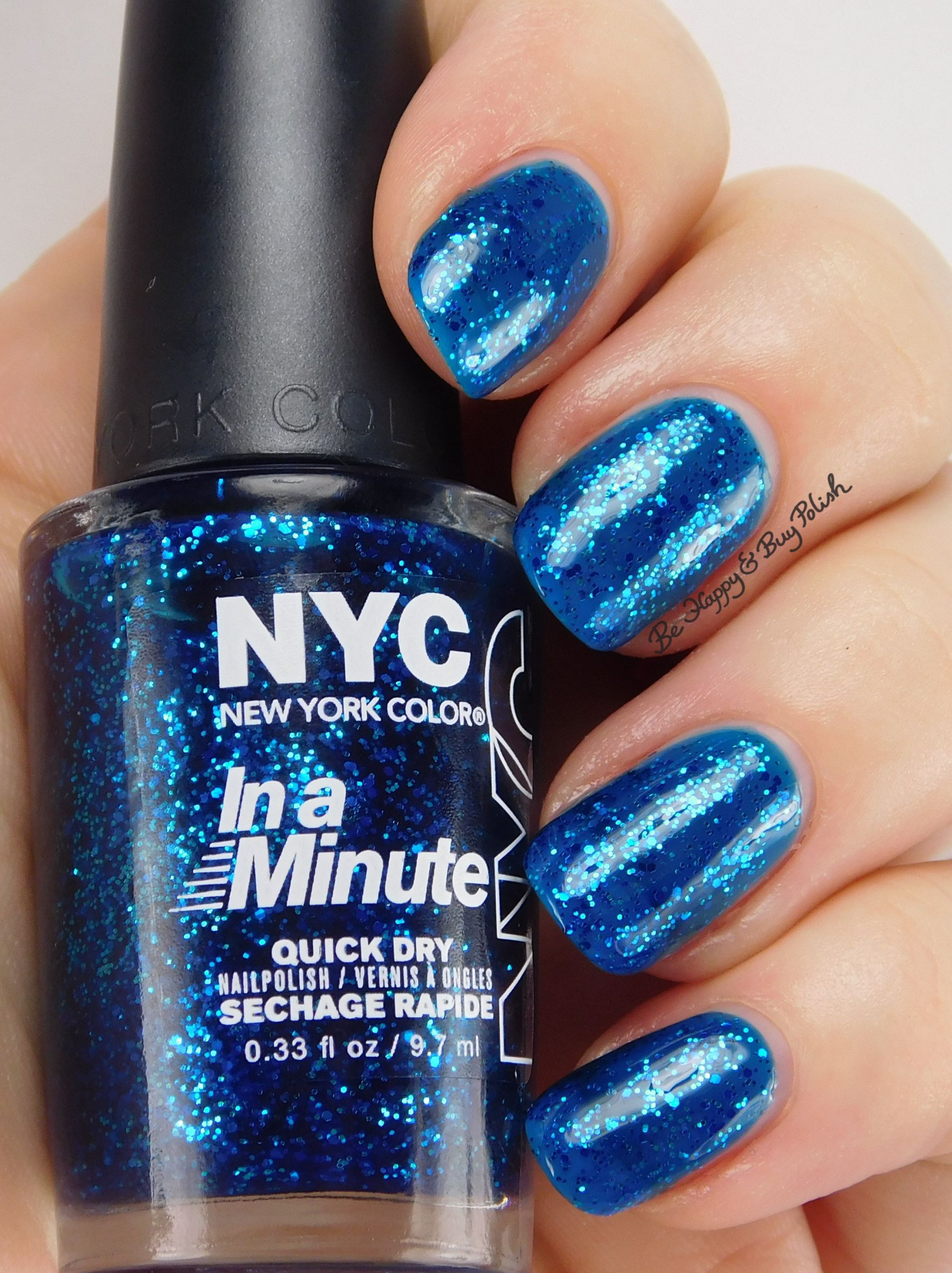 New Nail Colors
 Holiday Glitz with NYC New York Color nail polish