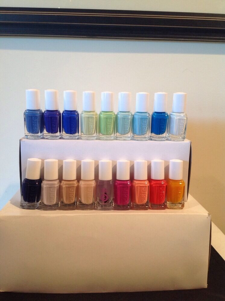 New Nail Colors
 BRAND NEW Essie Nail Polish Lacquer Assortment 40 Colors