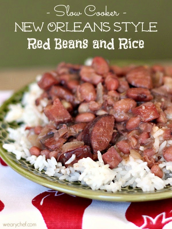 New Orleans Red Beans And Rice Recipes
 The BEST Slow Cooker New Orleans Red Beans and Rice
