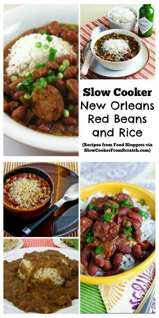 New Orleans Red Beans And Rice Recipes
 Slow Cooker from Scratch Slow Cooker New Orleans Red