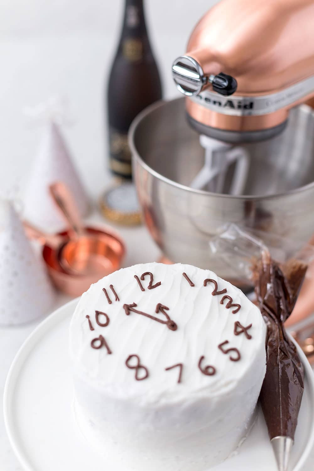 New Year Desserts
 Countdown to Midnight Champagne Cake