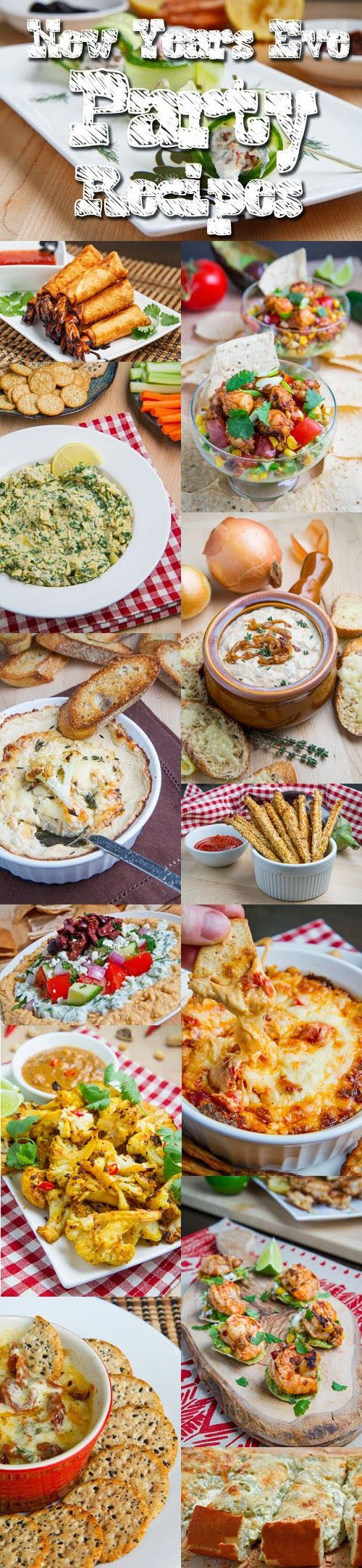New Years Eve Dinner Party Food Ideas
 New Years Eve Party Recipes Roundups