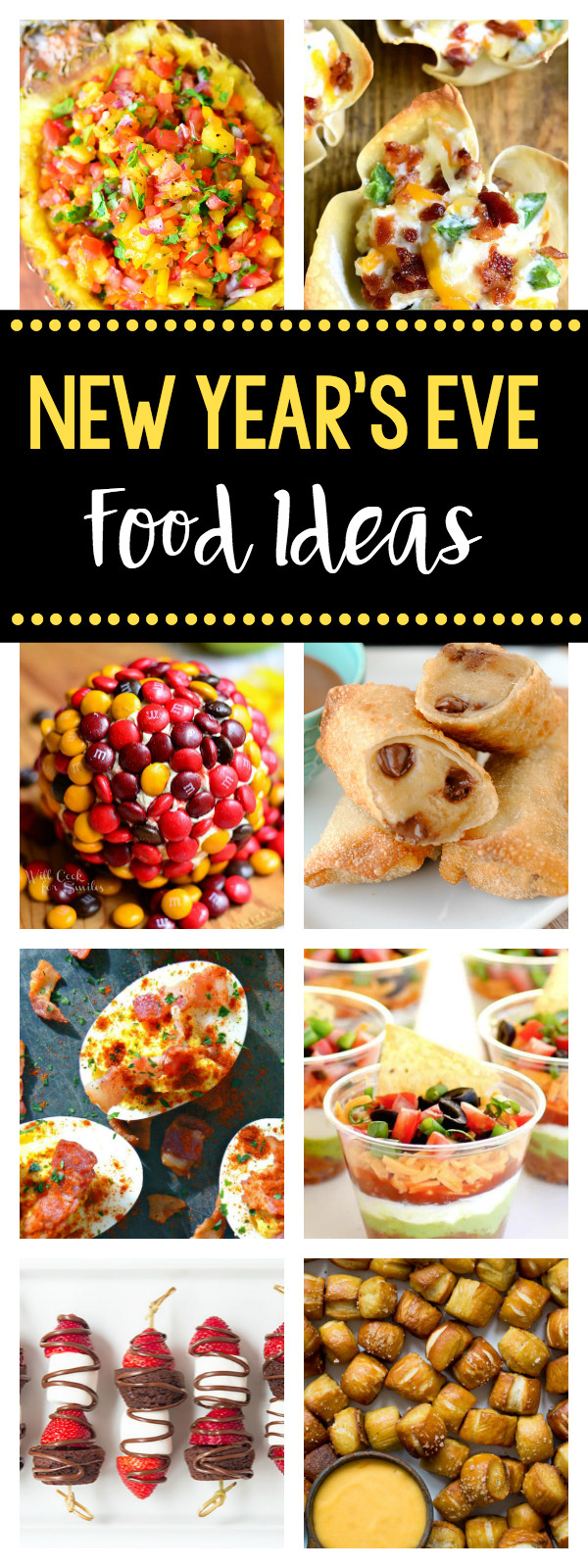 New Years Eve Dinner Party Food Ideas
 25 New Year s Eve Finger Foods Crazy Little Projects