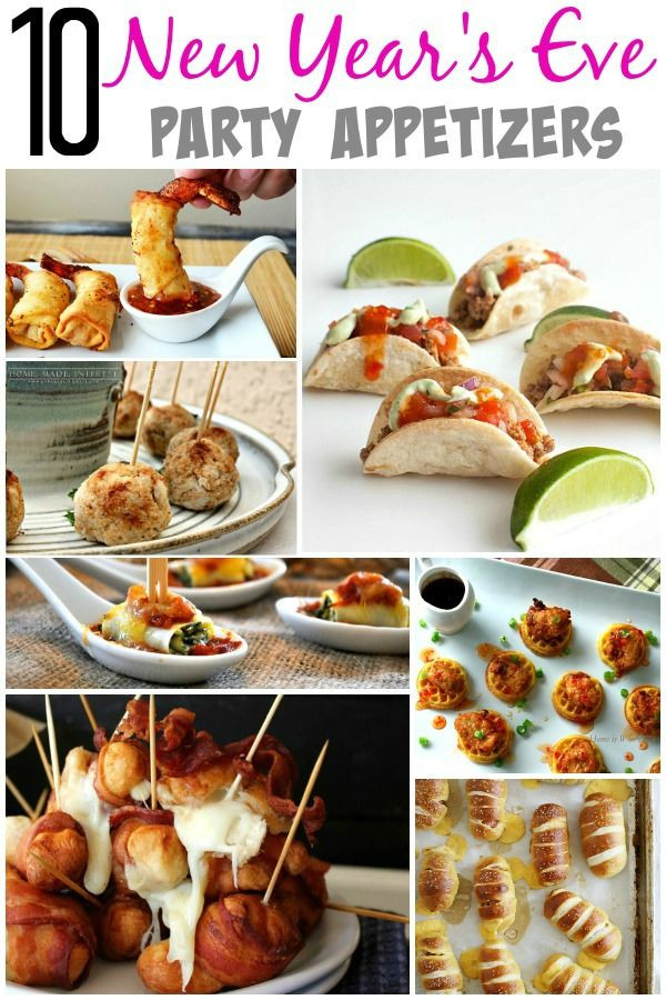 New Years Eve Dinner Party Food Ideas
 We all love appetizers Bite size food on a stick dips
