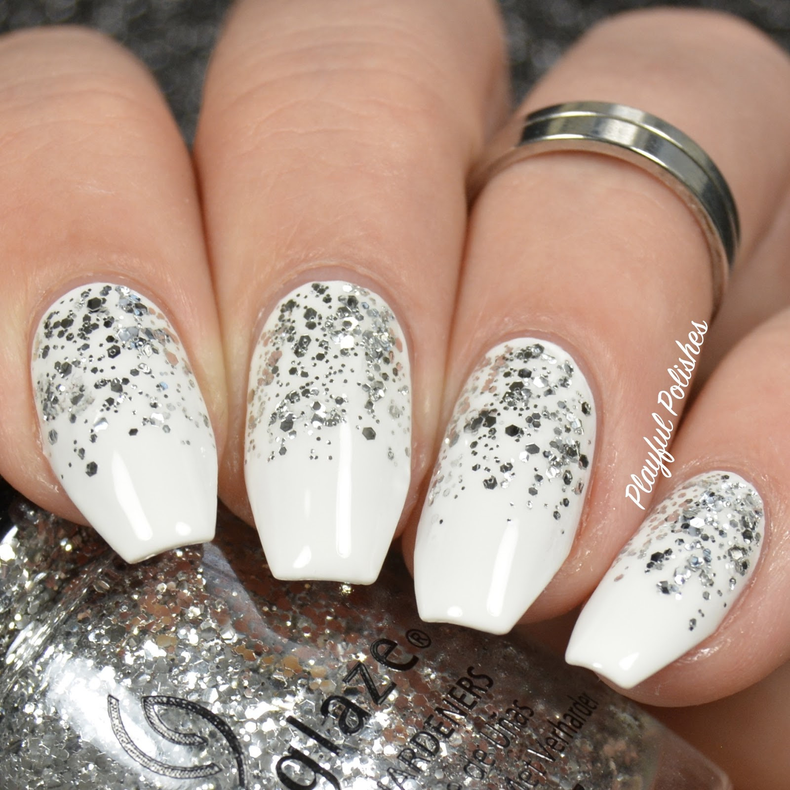 New Years Nail Designs
 Playful Polishes 3 SIMPLE & ELEGANT NEW YEARS NAIL DESIGNS