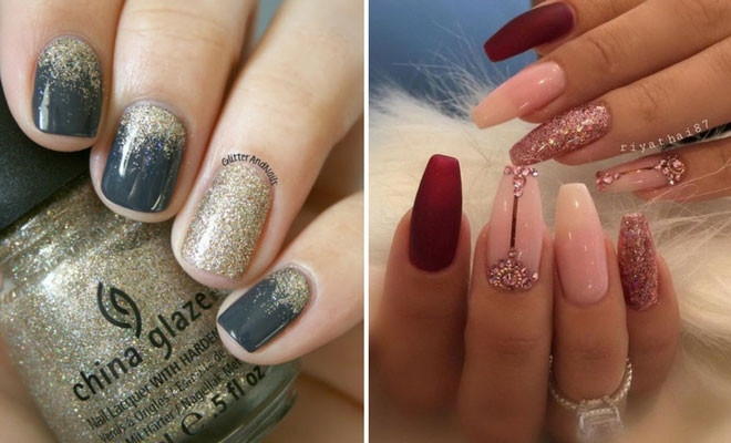 New Years Nail Ideas
 31 Snazzy New Year s Eve Nail Designs