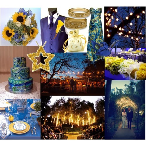 Night Wedding Themes
 Starry Night Wedding Theme