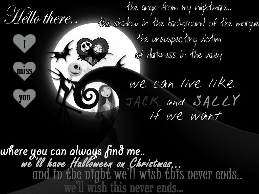 Nightmare Before Christmas Sally Quotes
 Nightmare Before Christmas Love Quotes QuotesGram