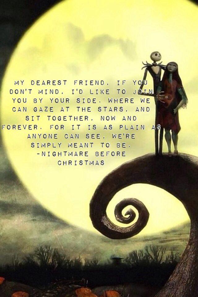 Nightmare Before Christmas Sally Quotes
 The Nightmare Before Christmas Quotes