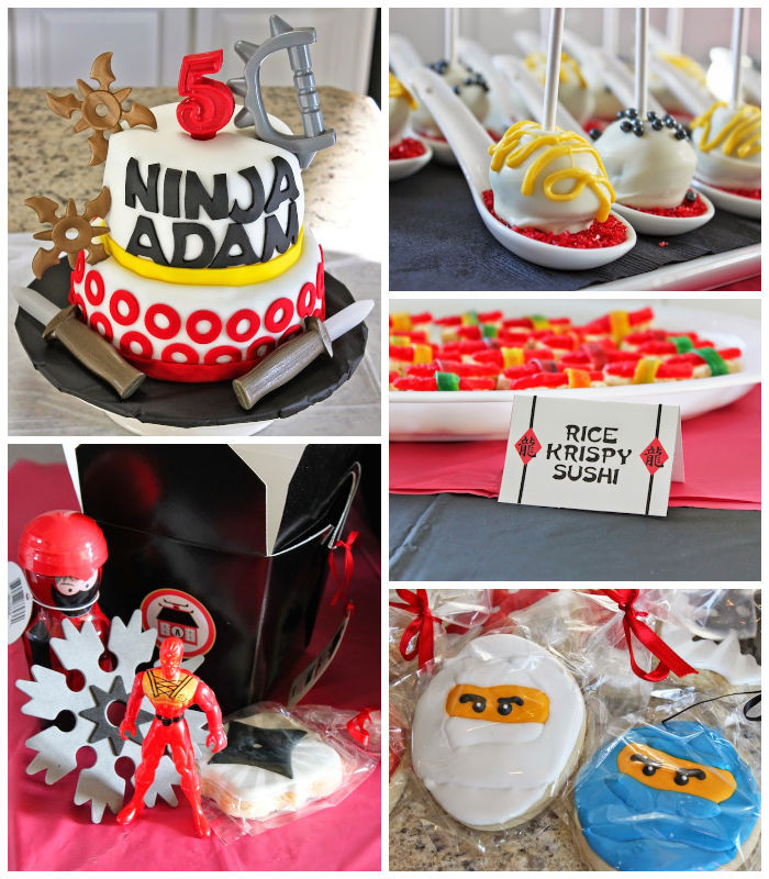 Ninja Birthday Party Ideas
 Kara s Party Ideas Ninja Themed Birthday Party Ideas