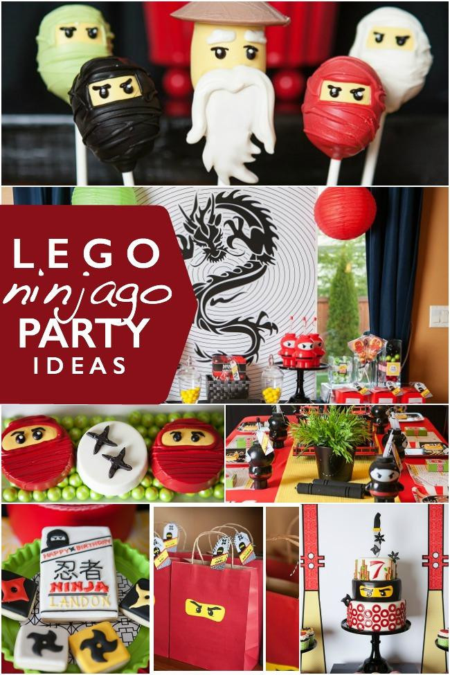 Ninja Birthday Party Ideas
 A LEGO Ninjago Birthday Party Spaceships and Laser Beams