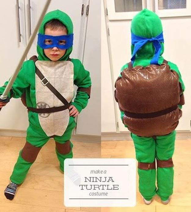 Ninja Turtle DIY Costume
 15 DIY Ninja Turtle Costume Ideas Cowabunga DIY Ready
