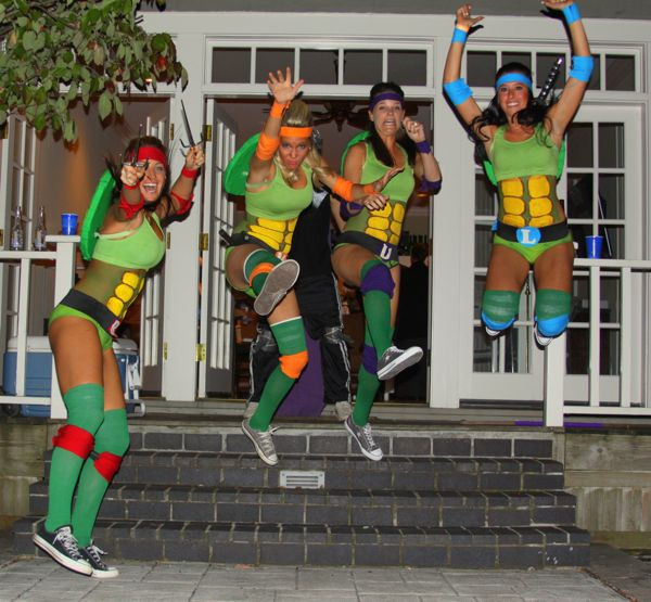 Ninja Turtle DIY Costume
 RedHotPogo TMNT Girls
