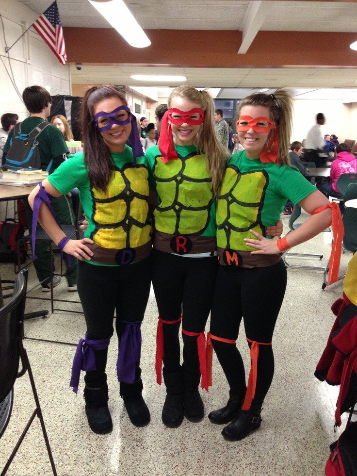 Ninja Turtle DIY Costume
 Pin on Halloween costumes