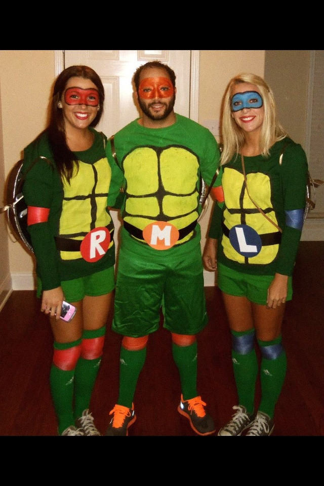 Ninja Turtle DIY Costume
 Fun and Easy Halloween Costume Ideas