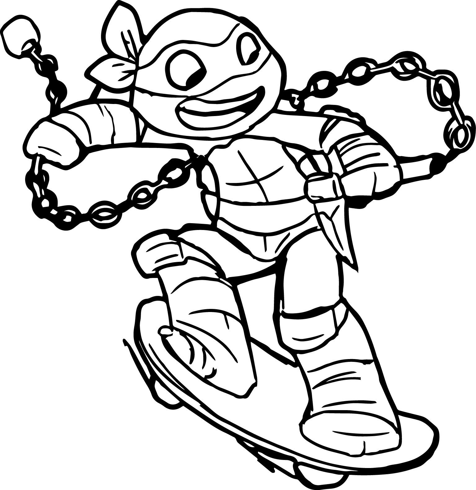 Ninja Turtle Printable Coloring Pages
 Teenage Mutant Ninja Turtles Coloring Pages Best