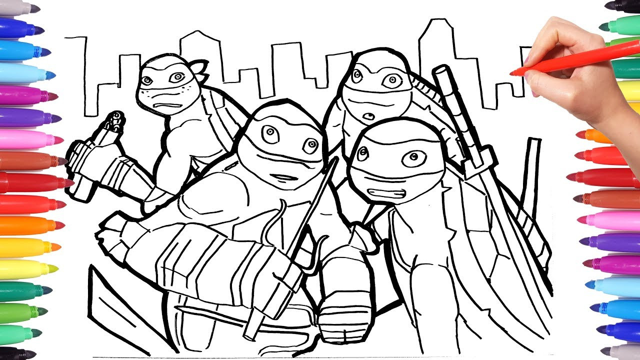 Ninja Turtle Printable Coloring Pages
 Teenage Mutant Ninja Turtles Coloring Pages