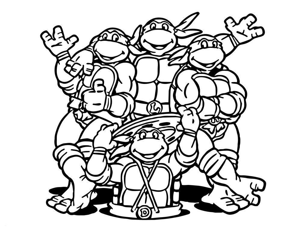 Ninja Turtle Printable Coloring Pages
 Teenage Mutant Ninja Turtles Coloring Pages Best