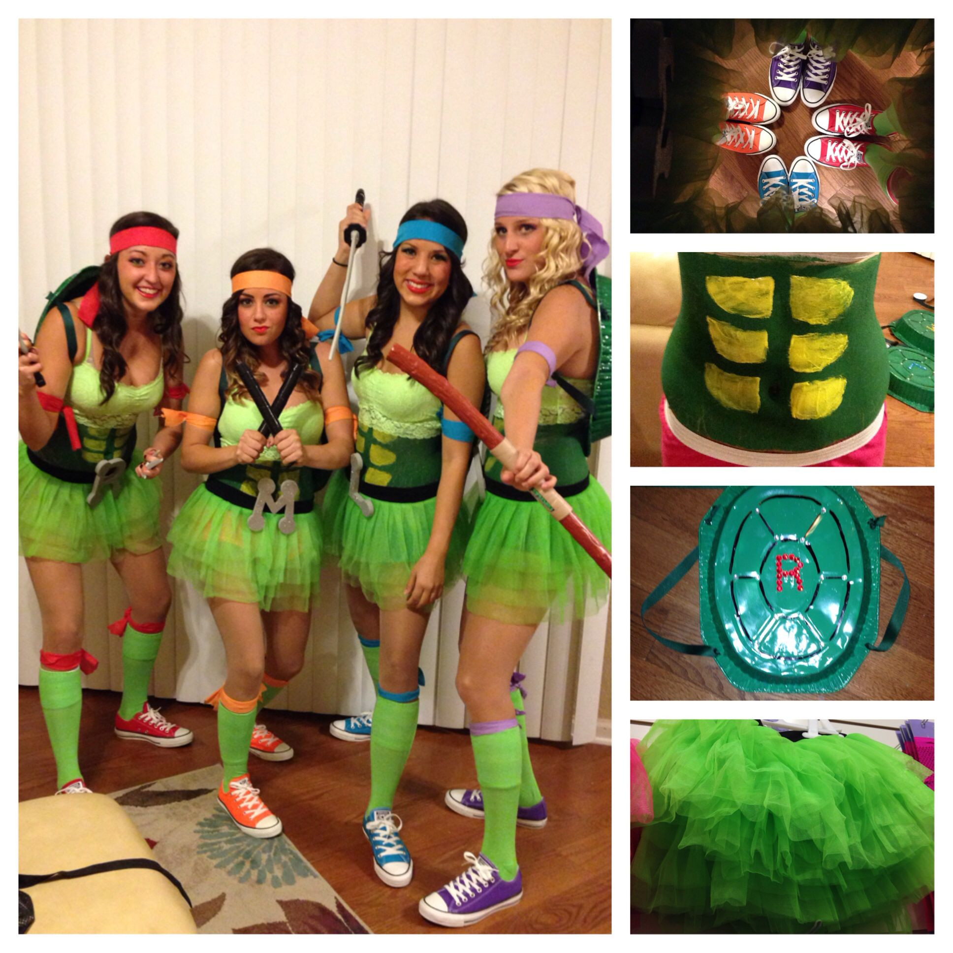 Ninja Turtles DIY Costume
 ninja turtles costume DIY Crafty