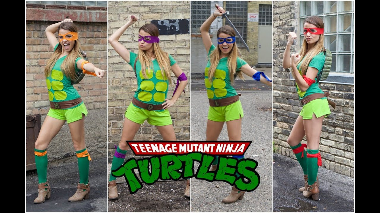 Ninja Turtles DIY Costume
 Teenage Mutant Ninja Turtle DIY Halloween Costume