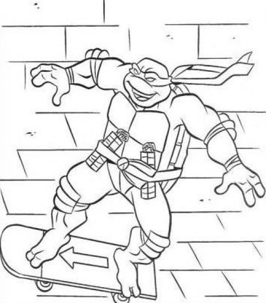 Ninja Turtles Printable Coloring Pages
 Fun Coloring Pages Teenage Mutant Ninja Turtles Coloring