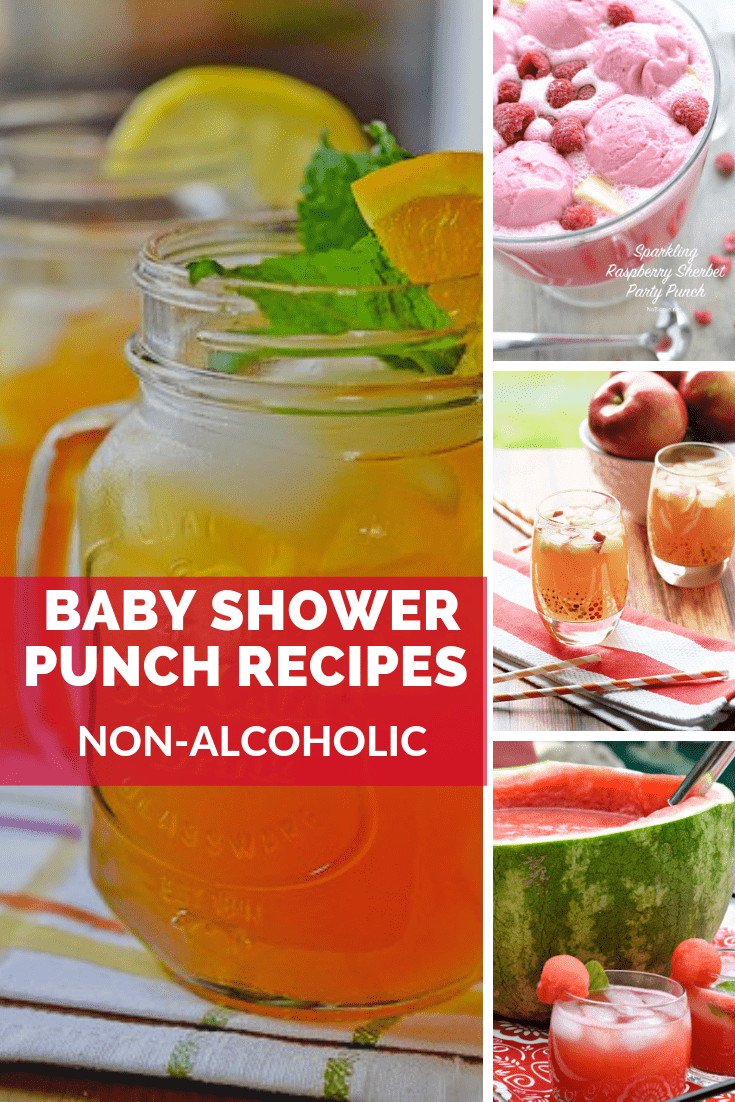 Non Alcoholic Punch Recipes Baby Shower
 Baby Shower Punch Recipes non alcoholic Planning baby shower