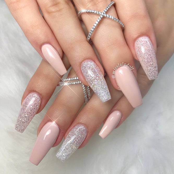 Nude Nail Ideas
 30 Coffin Nail Designs You’ll Want to Wear Right Now