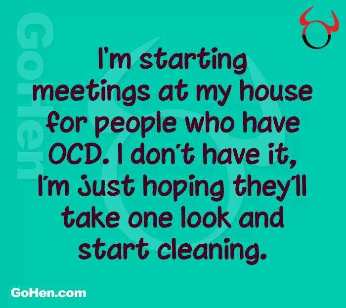 Ocd Funny Quotes
 OCD funny saying funnies