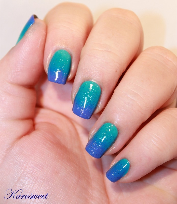 Ocean Nail Art
 Ocean nails nail art by Karosweet Nailpolis Museum of