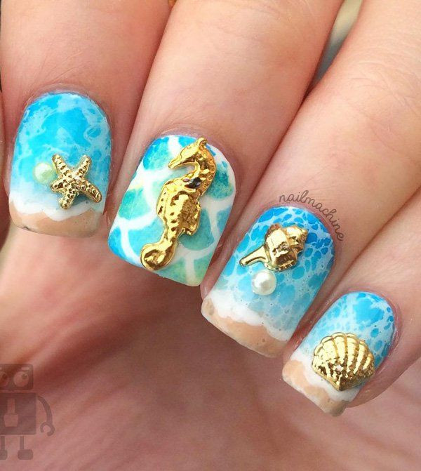 Ocean Nail Art
 45 Ocean Nail Art Ideas