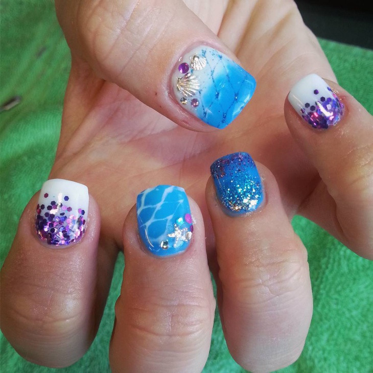 Ocean Nail Art
 ocean nail art designs 2016 style you 7