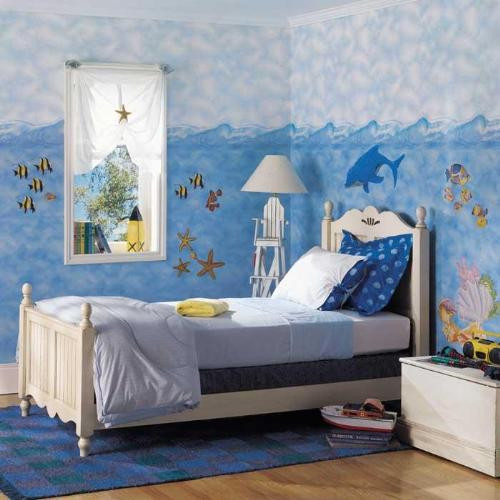 Ocean Themed Kids Room
 Ocean theme room nautical themed rooms ocean themed rooms