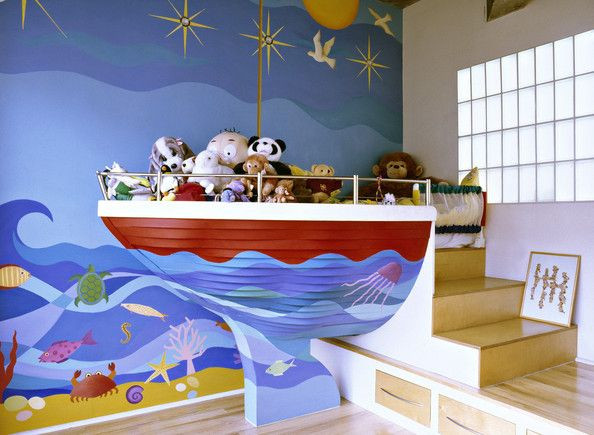 Ocean Themed Kids Room
 25 Amazing Boat Rooms For Kids Design Dazzle