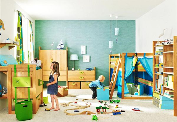 Ocean Themed Kids Room
 DIY With The Kids Bedroom or Imagination Emporium