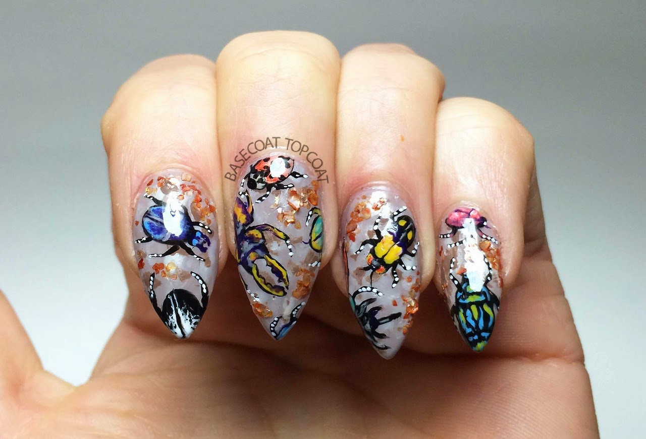 October Nail Designs
 Born Pretty Store Blog October Eye catching Nail Designs