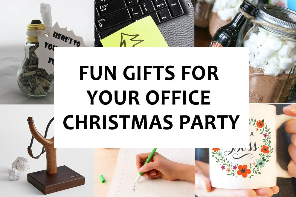 Office Holiday Party Gift Ideas
 Fun Gifts for Your fice Christmas Party Bonjourlife