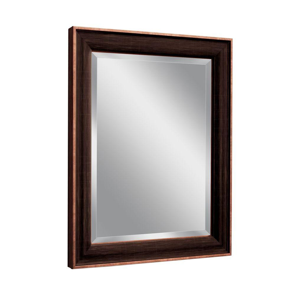 Oil Rubbed Bronze Bathroom Mirror
 Deco Mirror 28 in W x 34 in H Barkley Single Mirror in