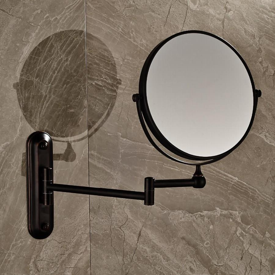 Oil Rubbed Bronze Bathroom Mirror
 Oil Rubbed Bronze Finished Make Up Mirror 2 Face Bathroom