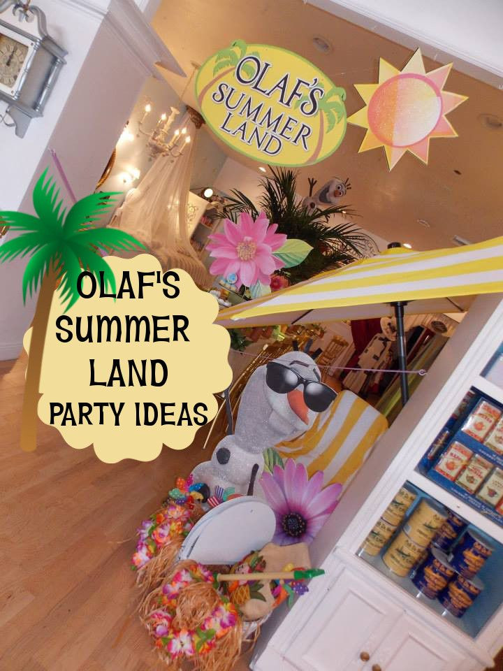 Olaf Summer Birthday Party Ideas
 24 best images about Party Frozen " in Summer" on