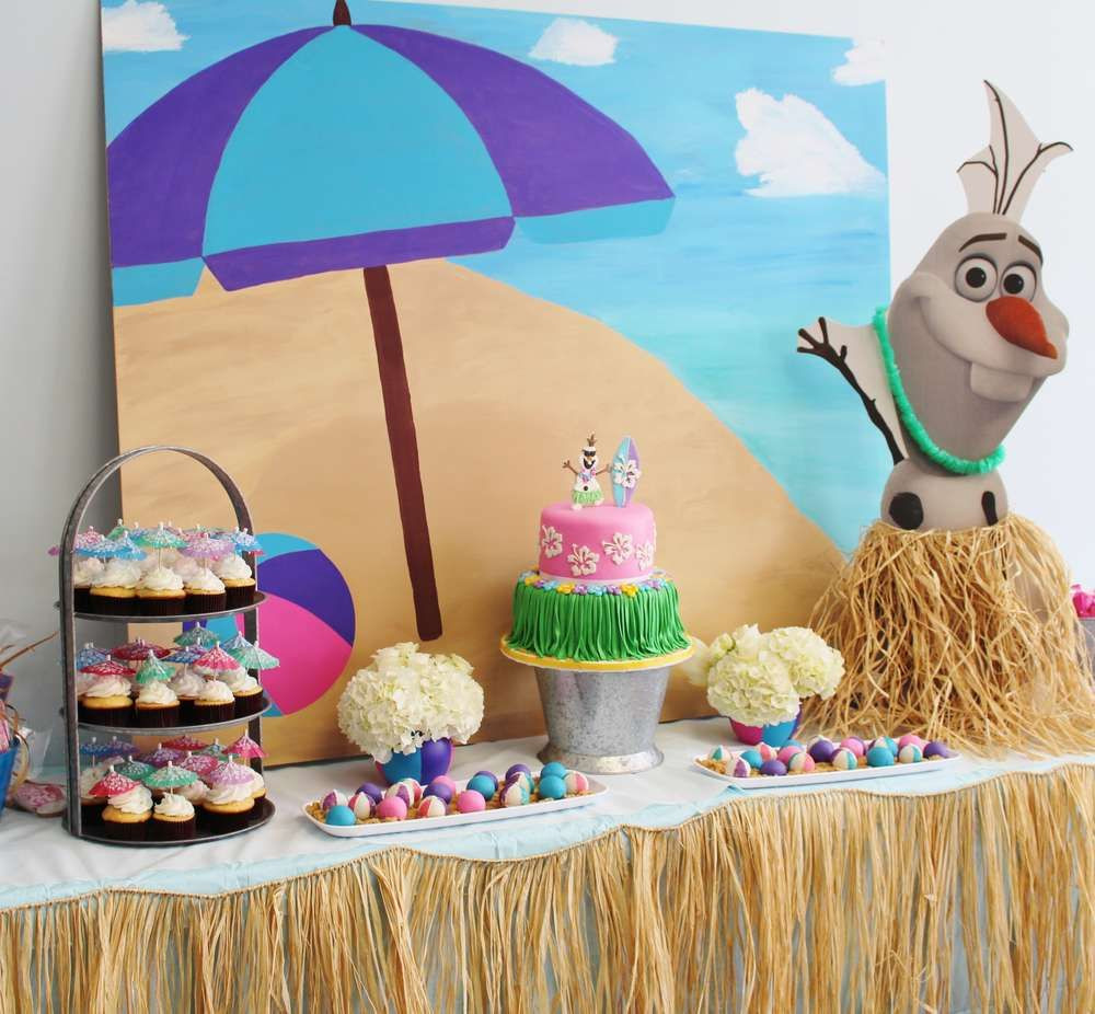 Olaf Summer Birthday Party Ideas
 Frozen Disney Birthday Party Ideas