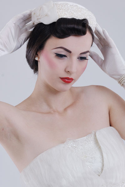 Old Hollywood Wedding Hairstyles
 Old Hollywood Glamour Vintage Wedding Hairstyles