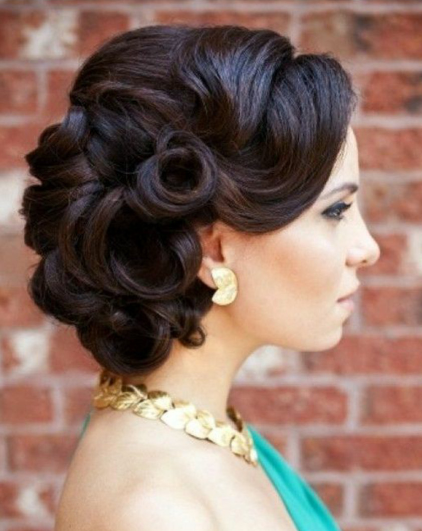 Old Hollywood Wedding Hairstyles
 Show me your retro Old Hollywood glam all down or half up