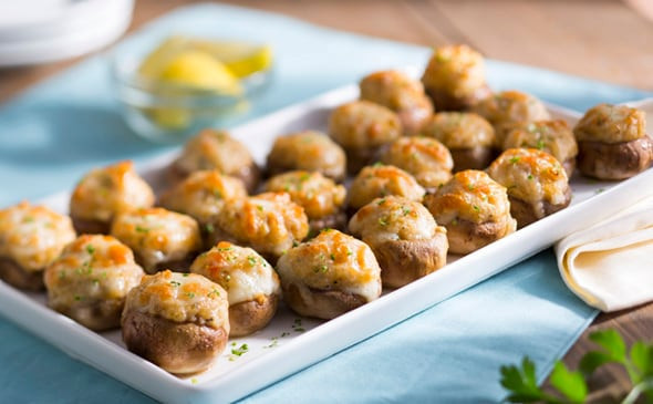 Olive Garden Shrimp Appetizer
 Seafood Stuffed Mushrooms Serves 4 6