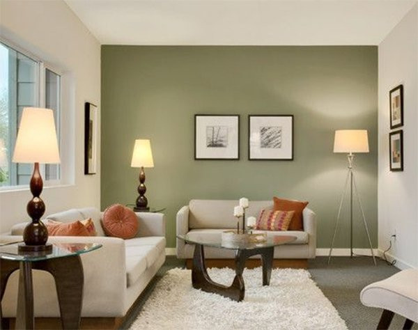 Olive Green Living Room Walls
 Painting your living room walls