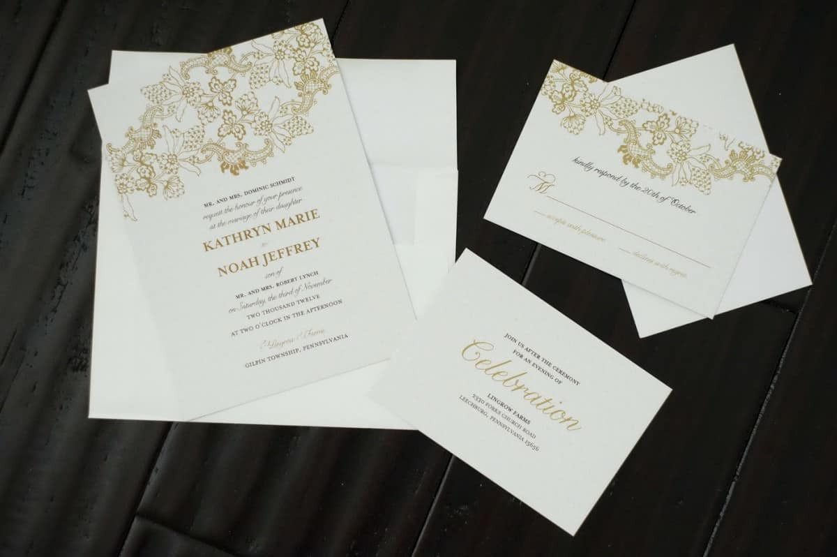 One Of A Kind Wedding Invitations
 Wedding Etiquette The Ultimate Guide — Gentleman s Gazette