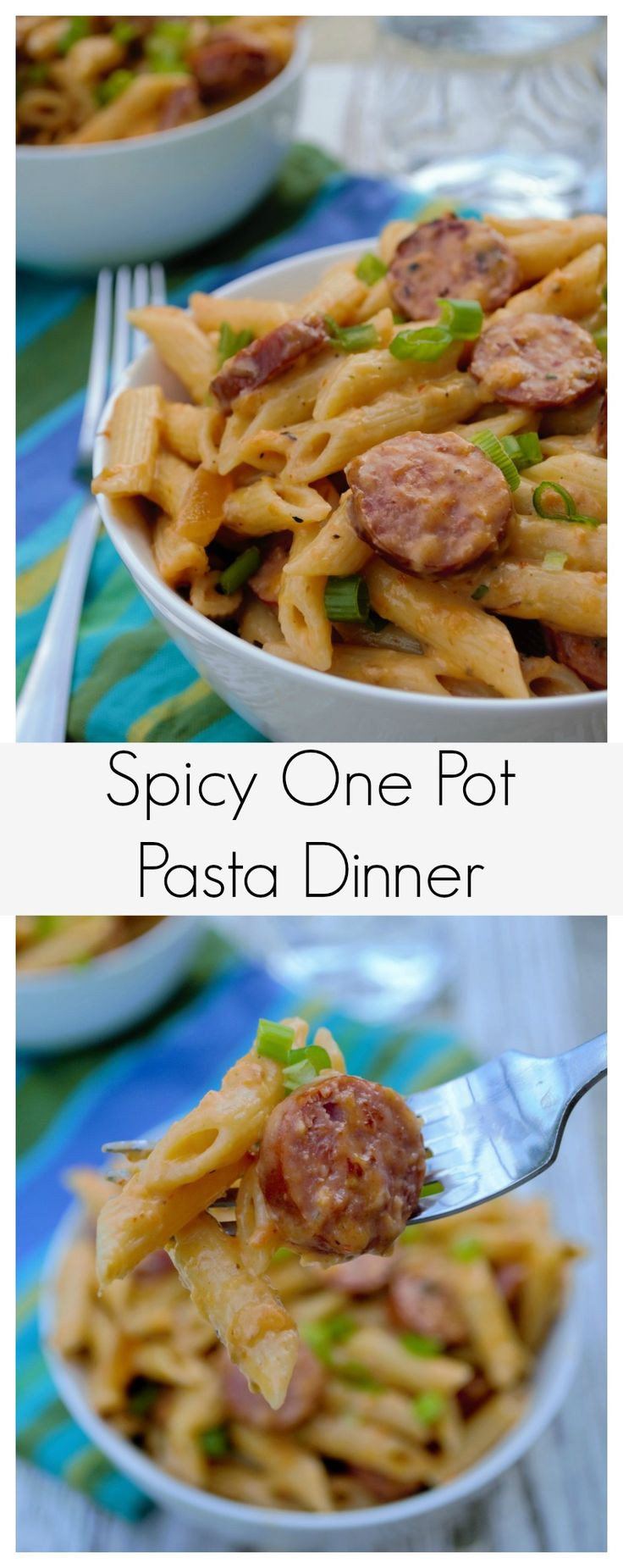 One Pot Pasta Dinners
 Spicy e Pot Pasta Dinner Recipe
