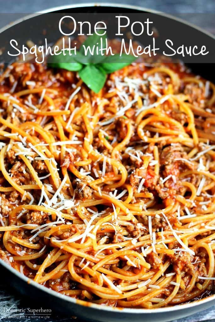 One Pot Pasta Dinners
 Over 25 of The Best Quick and Easy Dinner Recipes for Back
